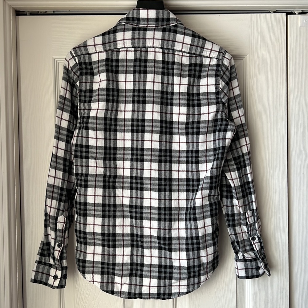 Express Plaid Button Down Shirt. Euc - image 7